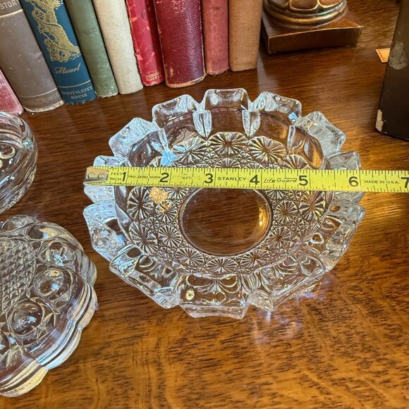 3 Vintage glass ashTRAYS - Picture 8 of 16